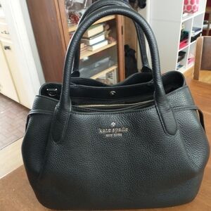 Kate Spade EUC Black Large Dumpling Satchel